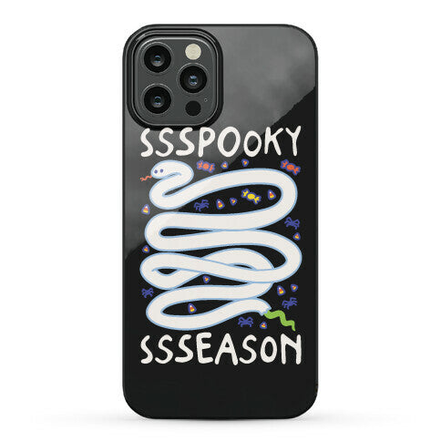 Ssspooky Ssseason Snake  Phone Case