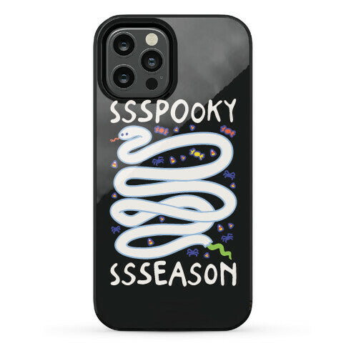 Ssspooky Ssseason Snake  Phone Case