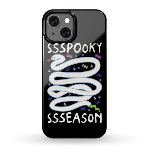 Ssspooky Ssseason Snake  Phone Case