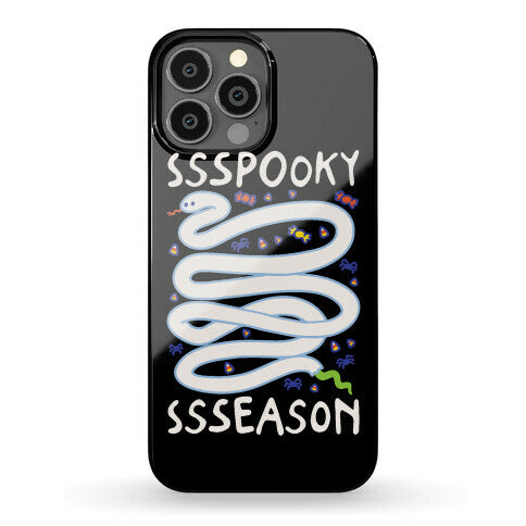 Ssspooky Ssseason Snake  Phone Case