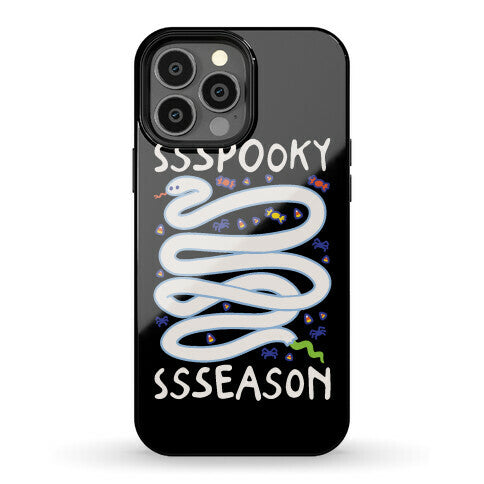 Ssspooky Ssseason Snake  Phone Case