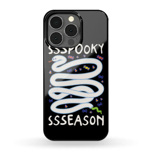 Ssspooky Ssseason Snake  Phone Case