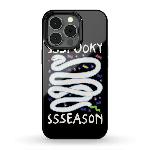 Ssspooky Ssseason Snake  Phone Case