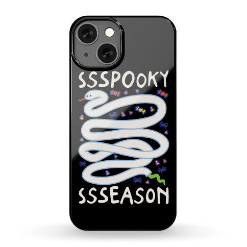 Ssspooky Ssseason Snake  Phone Case