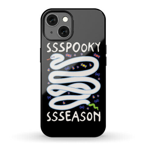 Ssspooky Ssseason Snake  Phone Case