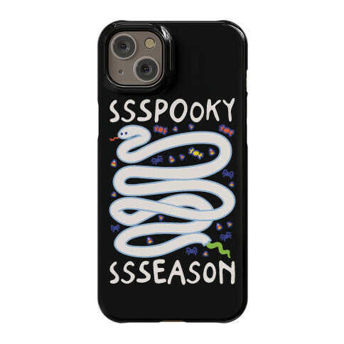 Ssspooky Ssseason Snake  Phone Case