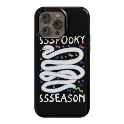 Ssspooky Ssseason Snake  Phone Case