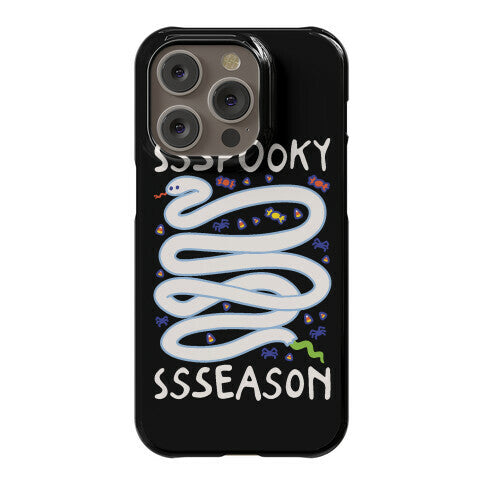 Ssspooky Ssseason Snake  Phone Case