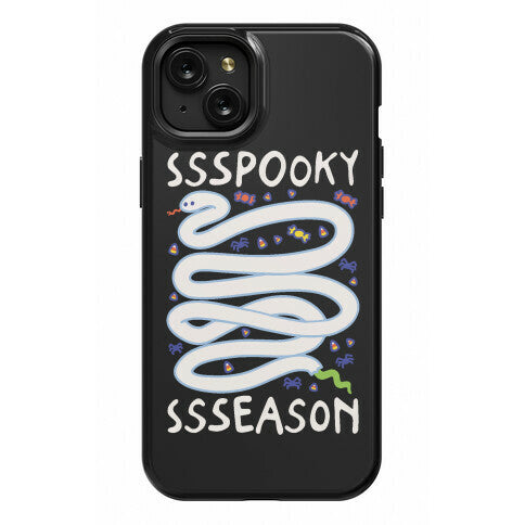 Ssspooky Ssseason Snake  Phone Case