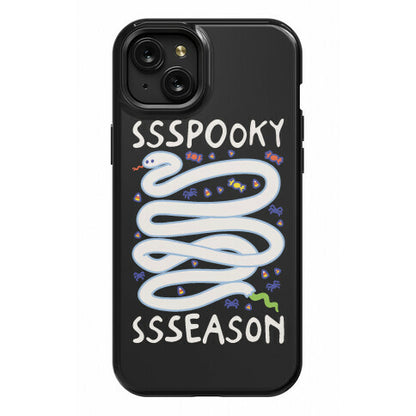 Ssspooky Ssseason Snake  Phone Case