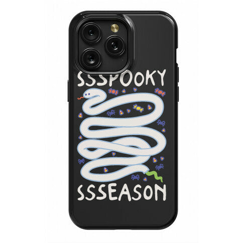 Ssspooky Ssseason Snake  Phone Case