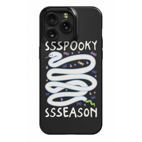 Ssspooky Ssseason Snake  Phone Case