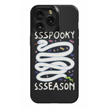 Ssspooky Ssseason Snake  Phone Case