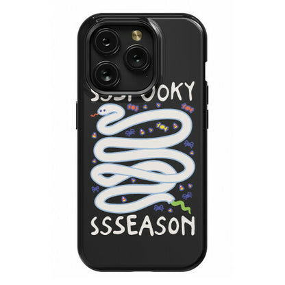 Ssspooky Ssseason Snake  Phone Case