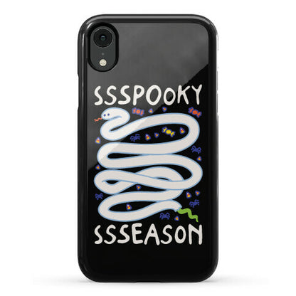 Ssspooky Ssseason Snake  Phone Case