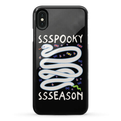 Ssspooky Ssseason Snake  Phone Case