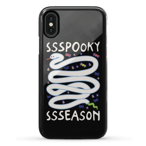 Ssspooky Ssseason Snake  Phone Case