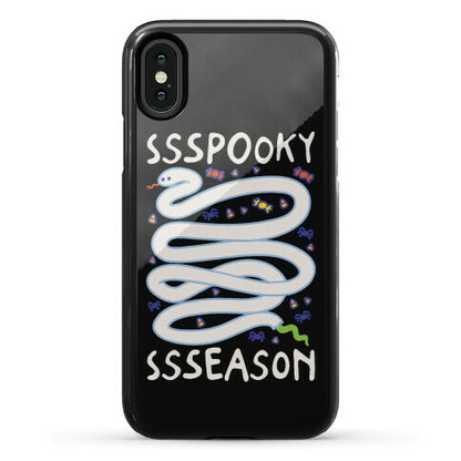 Ssspooky Ssseason Snake  Phone Case