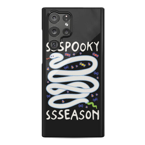 Ssspooky Ssseason Snake  Phone Case
