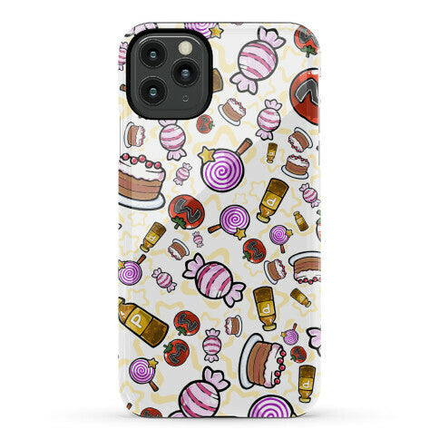 Kirby Munchies Pattern Phone Case