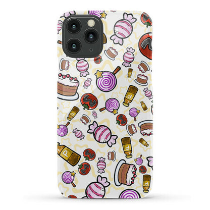 Kirby Munchies Pattern Phone Case
