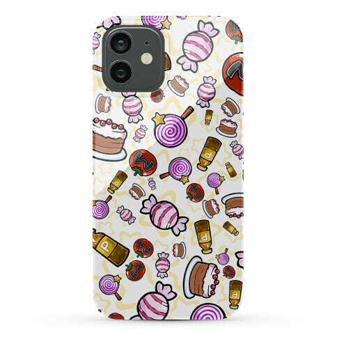 Kirby Munchies Pattern Phone Case