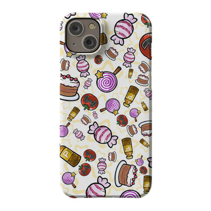 Kirby Munchies Pattern Phone Case