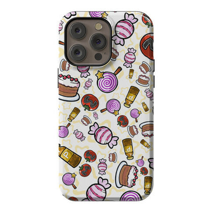 Kirby Munchies Pattern Phone Case