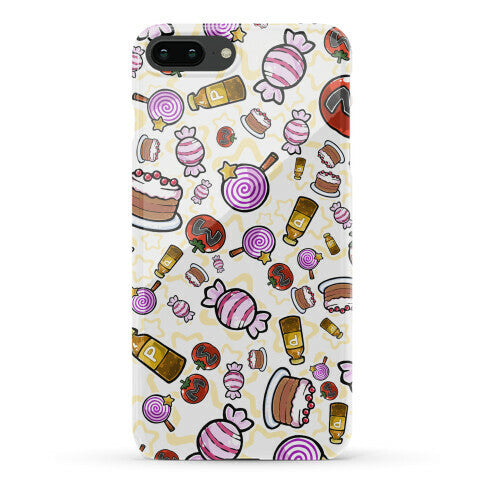 Kirby Munchies Pattern Phone Case