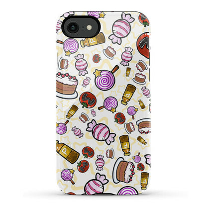 Kirby Munchies Pattern Phone Case
