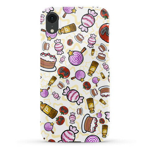 Kirby Munchies Pattern Phone Case