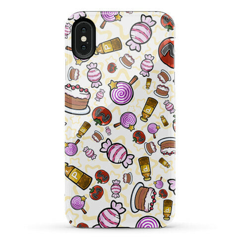 Kirby Munchies Pattern Phone Case