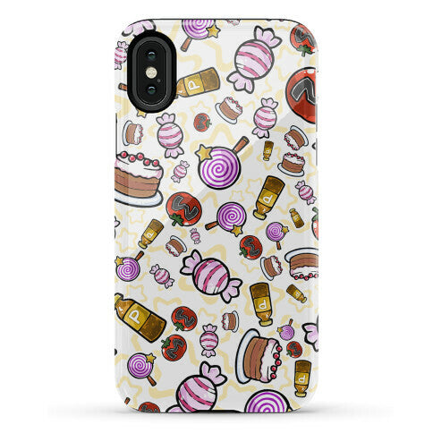 Kirby Munchies Pattern Phone Case