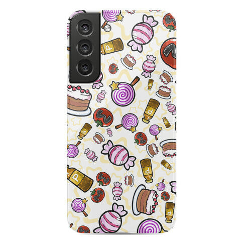 Kirby Munchies Pattern Phone Case