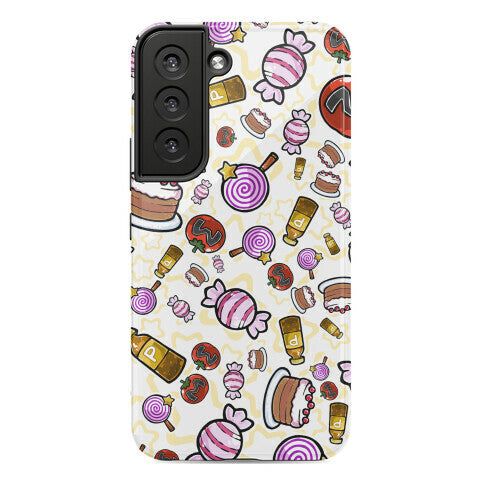 Kirby Munchies Pattern Phone Case
