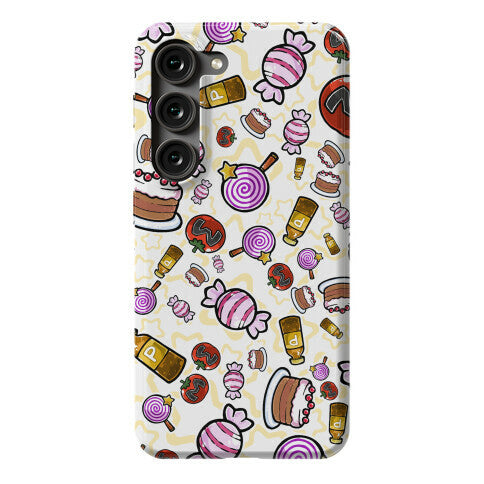 Kirby Munchies Pattern Phone Case