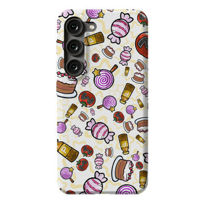 Kirby Munchies Pattern Phone Case