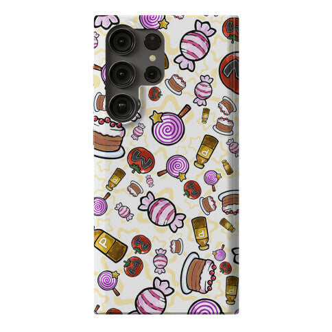 Kirby Munchies Pattern Phone Case