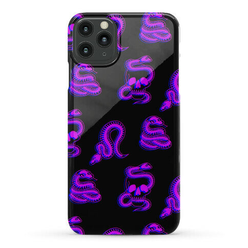 Skelly Snake Pattern Phone Case