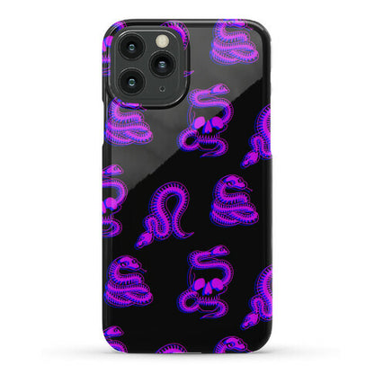 Skelly Snake Pattern Phone Case