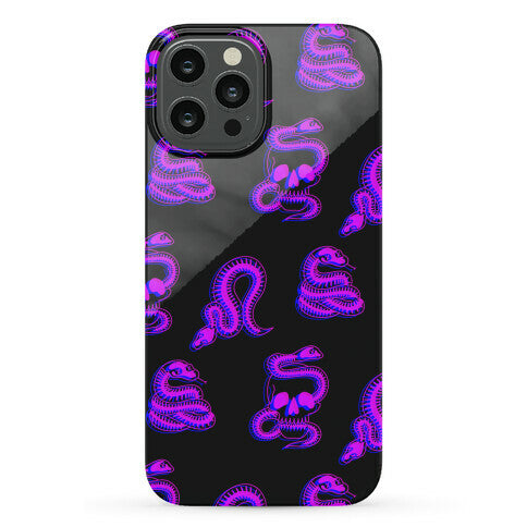 Skelly Snake Pattern Phone Case