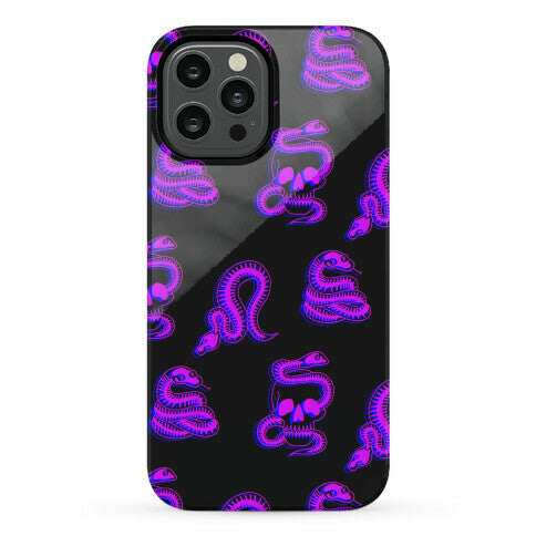 Skelly Snake Pattern Phone Case