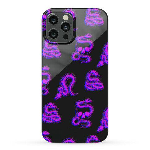 Skelly Snake Pattern Phone Case