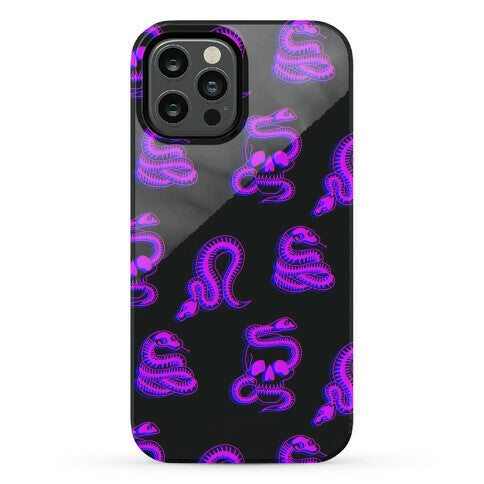 Skelly Snake Pattern Phone Case