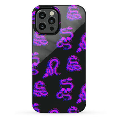 Skelly Snake Pattern Phone Case