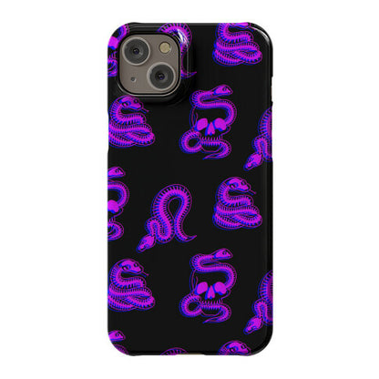 Skelly Snake Pattern Phone Case