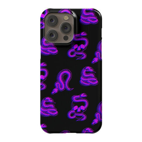 Skelly Snake Pattern Phone Case