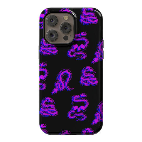 Skelly Snake Pattern Phone Case