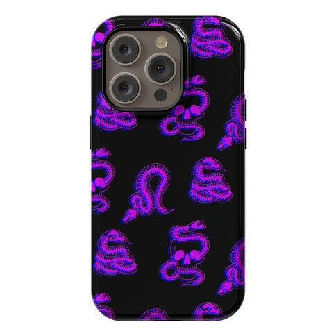 Skelly Snake Pattern Phone Case