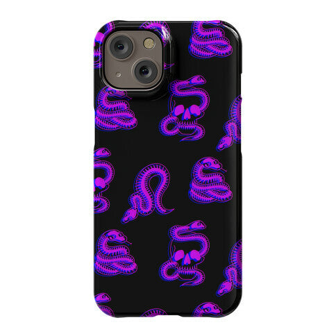 Skelly Snake Pattern Phone Case